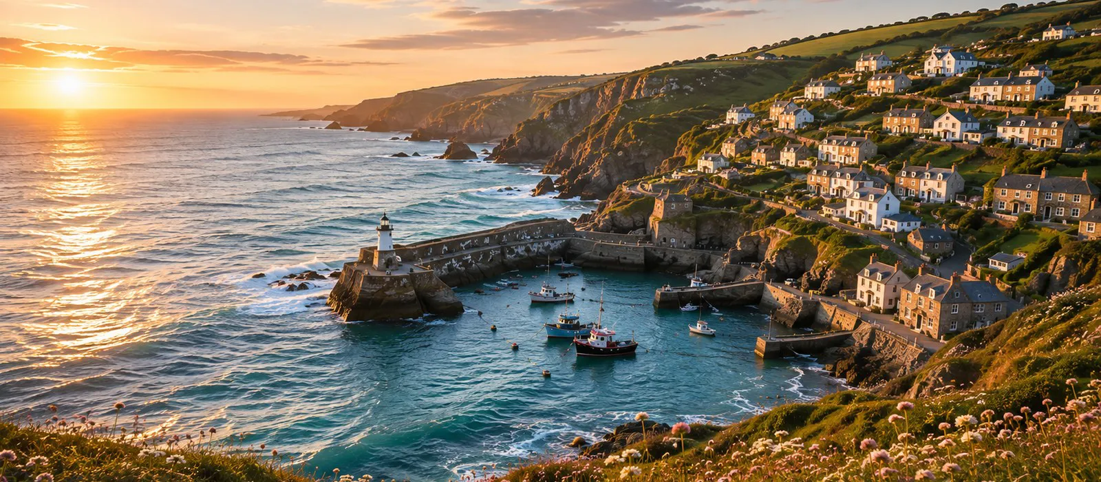 Cornwall coastline