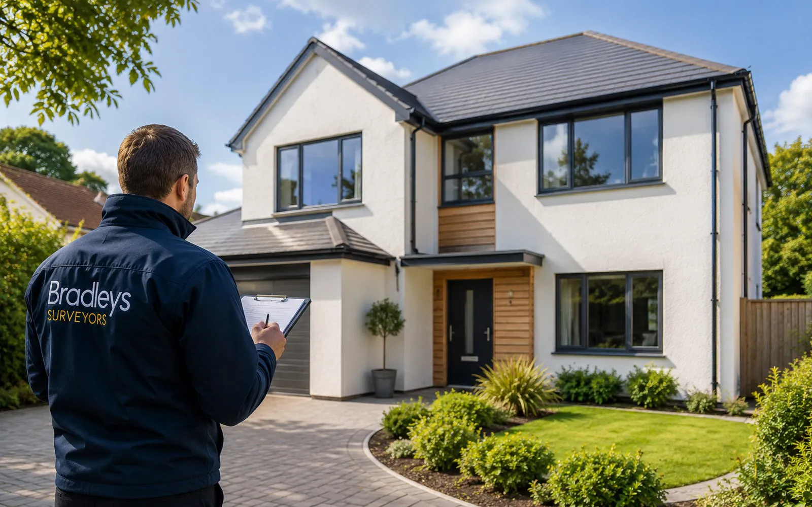Modern residential property suitable for a RICS Home Survey Level 2